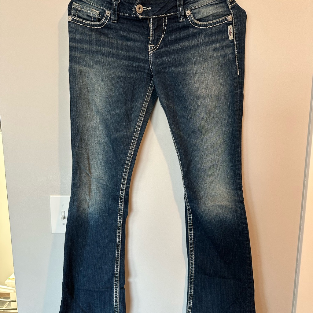 Silver Jeans Indigo Flare Denim Silver Jeans Indigo Flare Denim